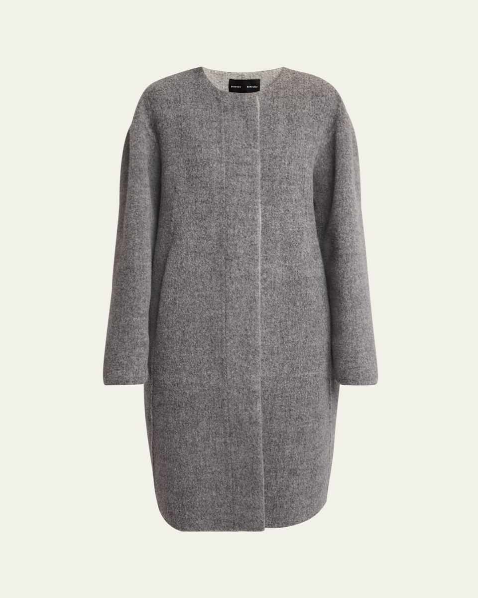Albers Textured Double Face Wool Coat